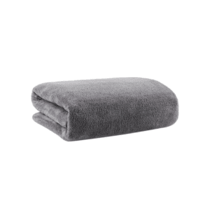 RĘCZNIK BAWEŁNIANY 50x100 CM PREMIUM 500G DWUPĘTELKOWY CIEMNY SZARY