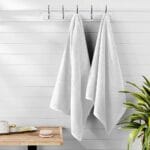 RĘCZNIK BAWEŁNIANY 50x100 CM PREMIUM 500G DWUPĘTELKOWY BIAŁY