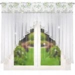 ZESTAW DEKORACYJNY Z CYRKONIAMI I KORALIKAMI 200X150