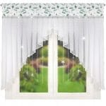 ZESTAW DEKORACYJNY Z CYRKONIAMI I KORALIKAMI 200X150