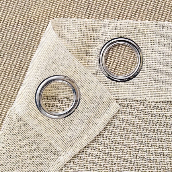 FIRANA GOTOWA Z METALIZOWANĄ ZŁOTĄ NITKĄ NA PRZELOTKACH