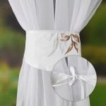 FIRANA GOTOWA, WOALOWA Z OZDOBNYM LAMBREKINEM 400X160 CM