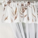 FIRANA GOTOWA, WOALOWA Z OZDOBNYM LAMBREKINEM 400X160 CM