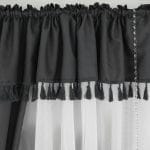 ZESTAW DEKORACYJNY NA TAŚMIE Z AŻUROWĄ ZAWIESZKĄ 400X150 CM