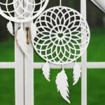 FIRANA Z PANELEM AŻUROWYM ŁAPACZ SNÓW 400X150 CM HARMONIA