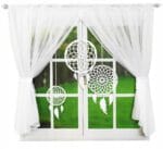 FIRANA Z PANELEM AŻUROWYM ŁAPACZ SNÓW 400X150 CM HARMONIA