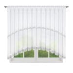 FIRANA Z CYRKONIAMI ŁUK GŁADKA WOAL GOTOWA 300x150 400x150 500x150 CM