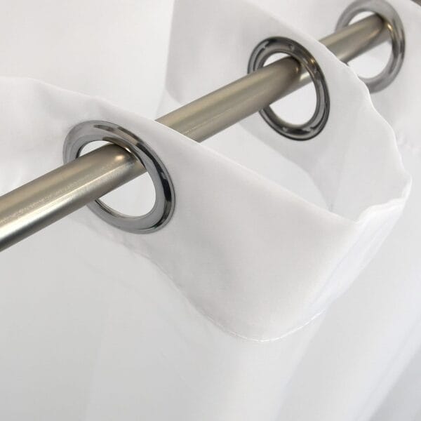 FIRANA NA PRZELOTKACH Z CYRKONIAMI GŁADKA BIAŁA NA WYMIAR