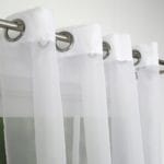 KRÓTKA FIRANA Z FALBANAMI NA PRZELOTKACH 400X130 CM