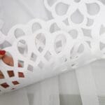 FIRANA GOTOWA Z AŻUREM 400X155 CM