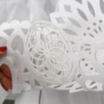 FIRANA GOTOWA Z AŻUREM 400X155 CM