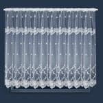 FIRANA GOTOWA Z MARKIZETY ZDOBIONA HAFTEM NA TAŚMIE MARSZCZĄCEJ GRACJA