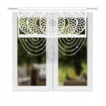 PANEL AŻUROWY Z KRYSZTAŁKAMI 100X80 CM