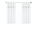 FIRANA NA PRZELOTKACH Z CYRKONIAMI GŁADKA BIAŁA NA WYMIAR