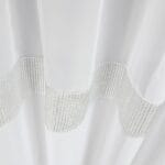 FIRANA NA PRZELOTKACH Z CYRKONIAMI GŁADKA BIAŁA NA WYMIAR