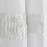 FIRANA NA PRZELOTKACH Z CYRKONIAMI GŁADKA BIAŁA NA WYMIAR