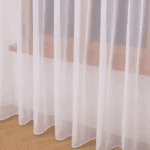 Firana na przelotkach z woalu 145x200 cm FALA