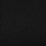 Narzuta na łóżko 200×220 cm czarna pikowana dwustronna MILA